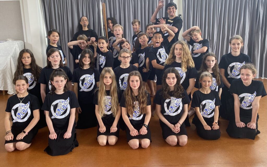 Kapa Haka performance group 2023 ready and " practiced " for Tu Maia festival on Friday at Whangaparoa College!!! You are 'Tu meke!' !!! awesome